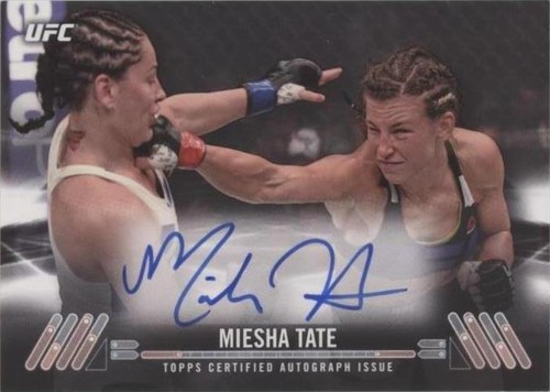 2017 Topps UFC Knockout - Miesha Tate #KA-MT