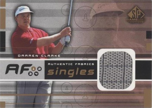 2003 SP Game Used Edition - Darren Clarke #AF-DC