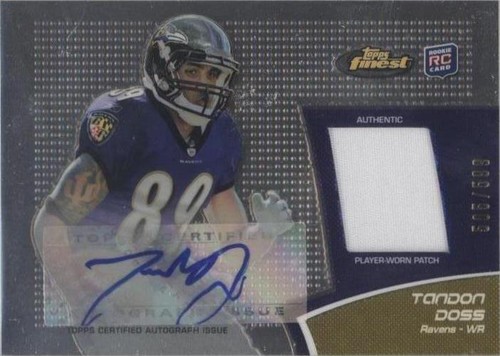 2011 Topps Finest Tandon Doss #RAP-TD