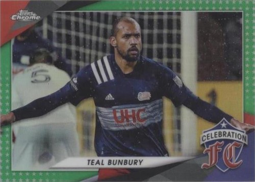 2021 Topps Chrome MLS Teal Bunbury #CFC-17