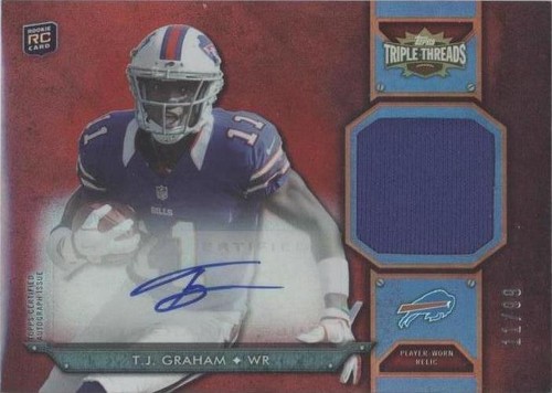 2012 Topps Triple Threads T.J. Graham #TTRAR-17