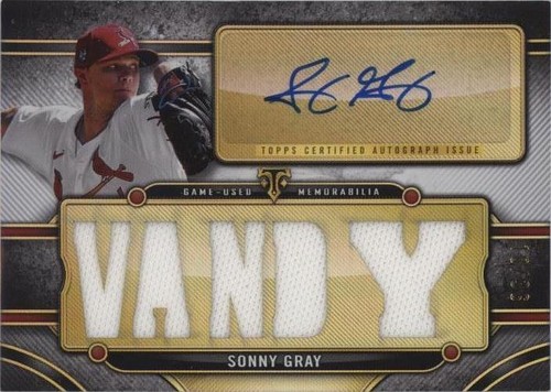 2024 Topps Triple Threads - Sonny Gray #TTAR-SG3