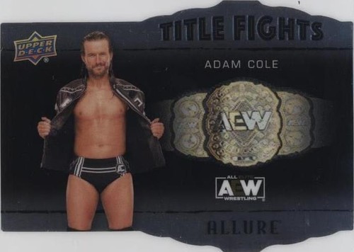 2022 Upper Deck Allure AEW - Adam Cole #TF-13