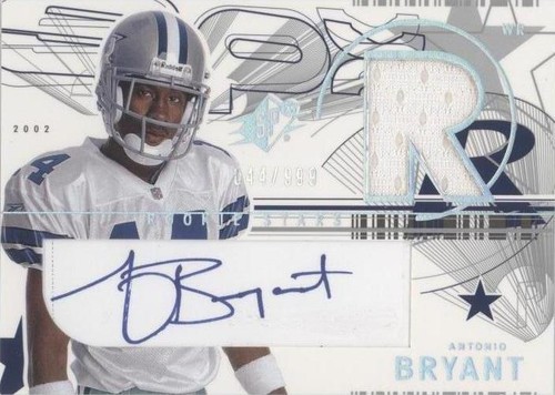 2002 SPx Antonio Bryant #158