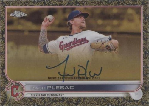 2022 Topps Gilded Collection - Zach Plesac #GEA-ZP
