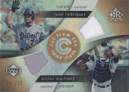 2005 Upper Deck Reflections - Ivan Rodriguez Victor Martinez #CC-RM