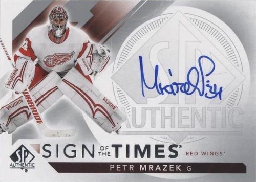 2017-18 SP Authentic - Petr Mrazek #SOTT-PM