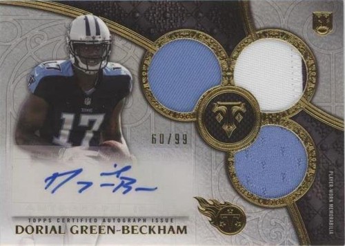 2015 Topps Triple Threads Dorial Green-Beckham #114