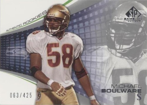 2004 SP Game Used Edition Michael Boulware #127