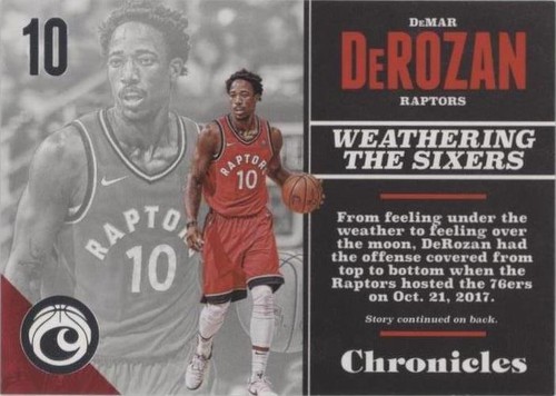 2017-18 Panini Chronicles - DeMar DeRozan #21