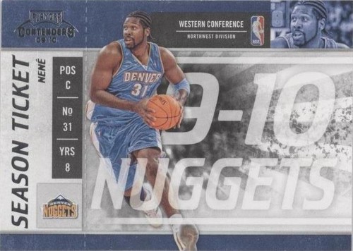 2009-10 Playoff Contenders - Nene #42