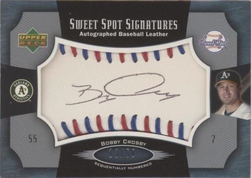 2005 Upper Deck Sweet Spot - Bobby Crosby #SS-BC