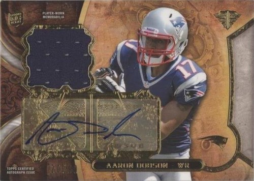 2013 Topps Triple Threads Aaron Dobson #TTRAR-AD2