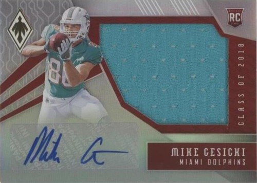 2018 Panini Phoenix Mike Gesicki #RJ-MG
