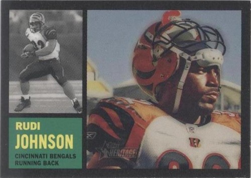 2005 Topps Heritage Rudi Johnson #38
