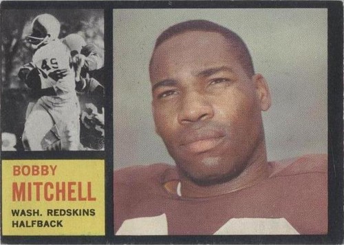 1962 Topps Bobby Mitchell #166