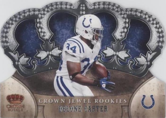 2011 Panini Crown Royale Delone Carter #29