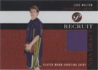 2003-04 Topps Pristine - Luke Walton #PR-LW