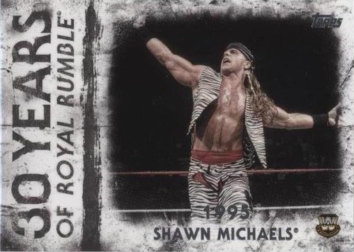 2018 Topps WWE Undisputed - Shawn Michaels #RR-7