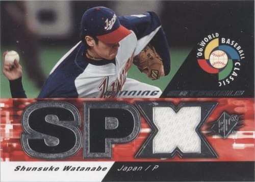 2006 SPx - Shunsuke Watanabe #WM-SW