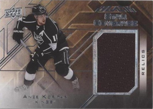 2015-16 UD Black - Anze Kopitar #SCOV-AK