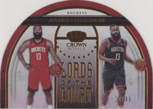 2019-20 Panini Crown Royale - James Harden #20