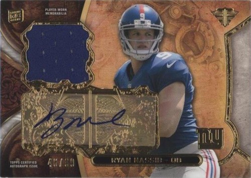 2013 Topps Triple Threads Ryan Nassib #TTRAR-RN