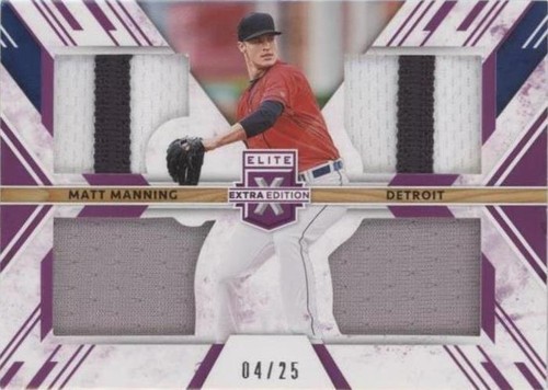 2019 Panini Elite Extra Edition - Matt Manning #TS-MM