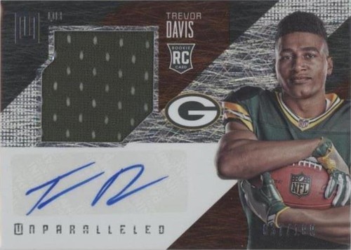 2016 Panini Unparalleled Trevor Davis #237
