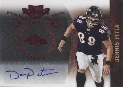 2010 Panini Plates & Patches Dennis Pitta #126