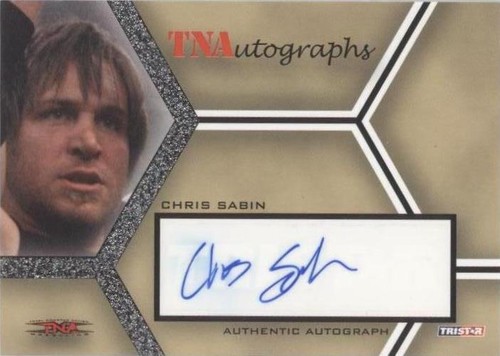 2008 TRISTAR TNA Wrestling Impact! - Chris Sabin #A-CS