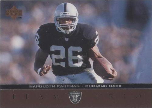 1996 Upper Deck Napoleon Kaufman #TT53