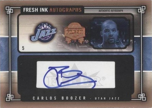 2004-05 Skybox Fresh Ink - Carlos Boozer #FIA-CB2
