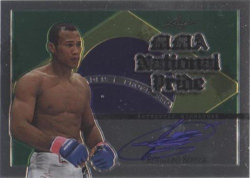 2011 Leaf Metal MMA - Ronaldo Souza #NP-RS-1