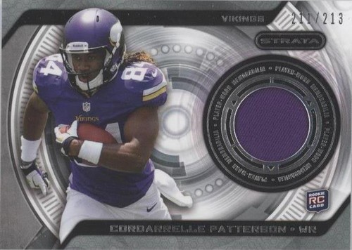 2013 Topps Strata Cordarrelle Patterson #SR-CP