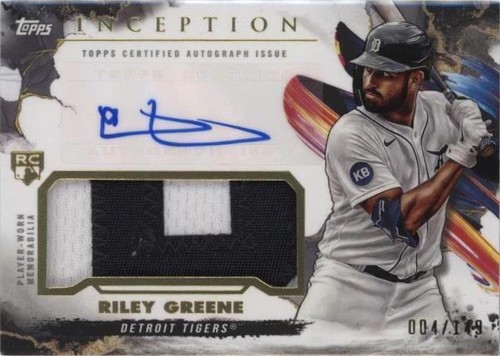 2023 Topps Inception - Riley Greene #IAP-RG