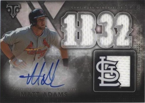 2015 Topps Triple Threads - Matt Adams #153