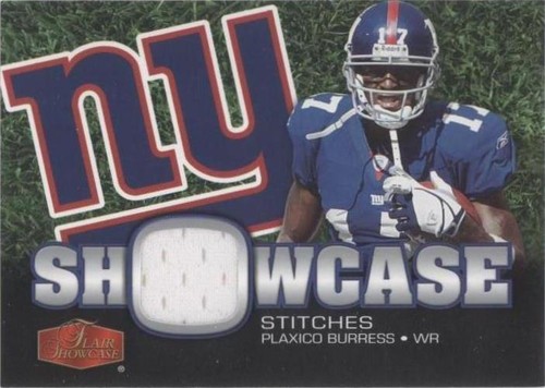 2006 Flair Showcase Plaxico Burress #SHS-PB