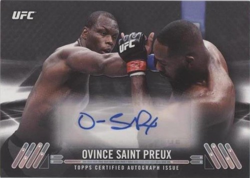 2017 Topps UFC Knockout - Ovince St. Preux #KA-OS