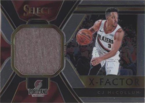 2018-19 Panini Select - C.J. McCollum #XF-CJM