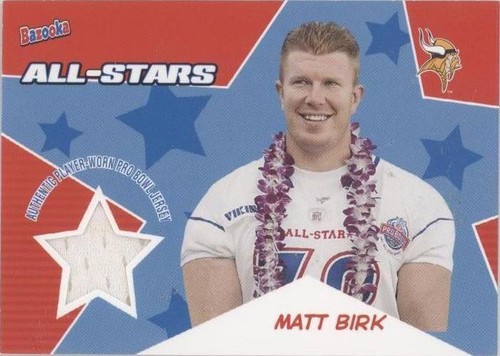 2005 Topps Bazooka Matt Birk #BA-MB