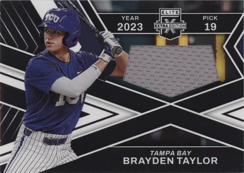 2023 Panini Elite Extra Edition - Brayden Taylor #FR-BTY