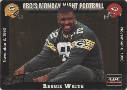 1993 Action Packed Monday Night Football Reggie White #40