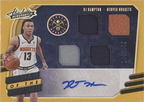 2020-21 Panini Absolute Memorabilia - R.J. Hampton #TT4-RJH