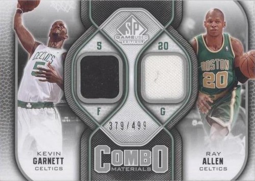 2009-10 SP Game Used - Ray Allen/Kevin Garnett #CM-AG