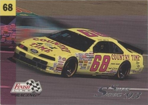 1993 Pro Set Finish Line - Bobby Hamilton #126