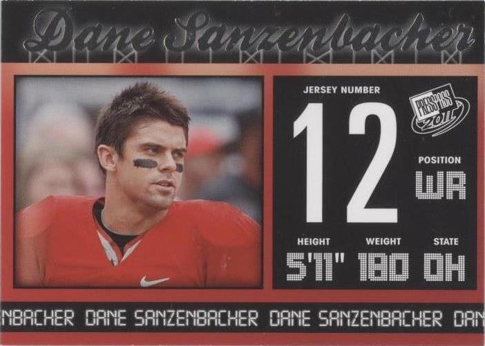 2011 Press Pass Dane Sanzenbacher #30