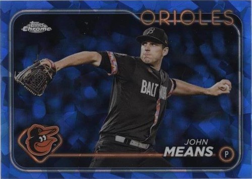 2024 Topps Chrome Sapphire Edition - John Means #457