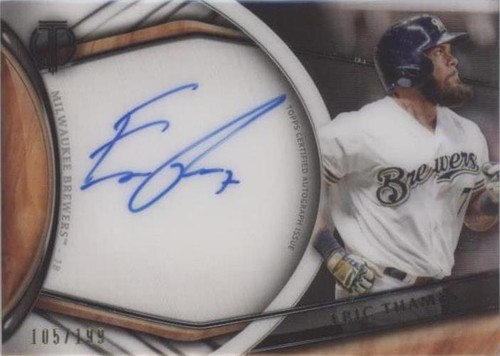 2018 Topps Tribute - Eric Thames #TA-ETH