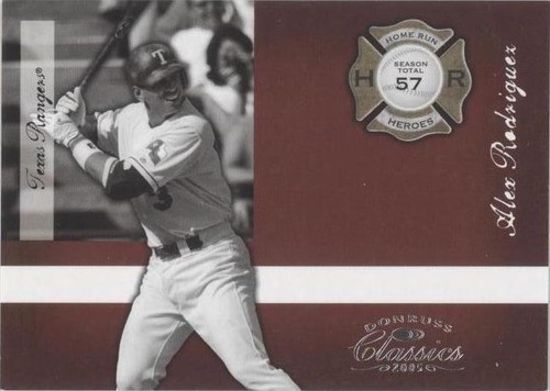 2005 Donruss Classics - Alex Rodriguez #HR-50